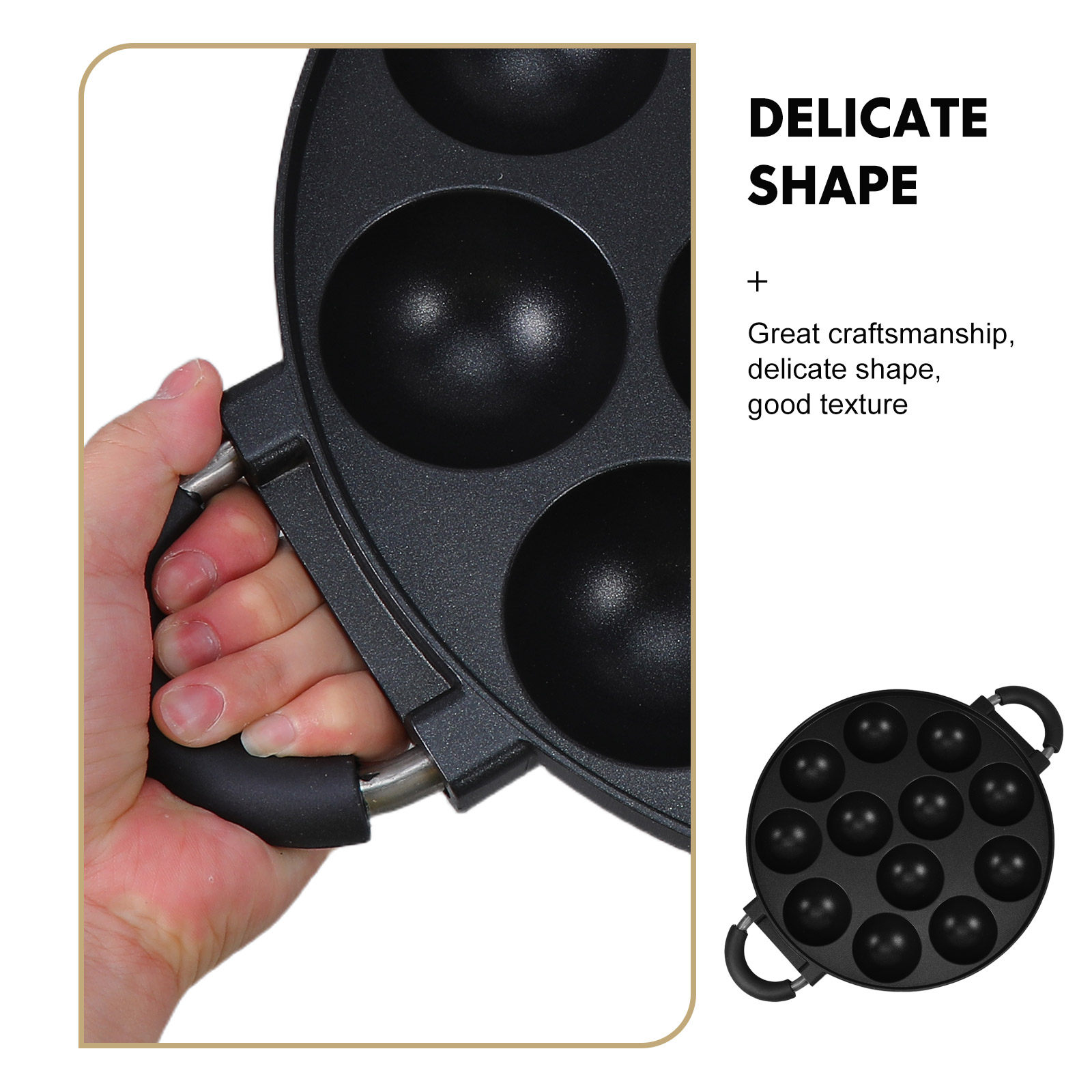 12-Hole Japanese Takoyaki Pan  - Takoyaki Grill Plate ulasan dan harga