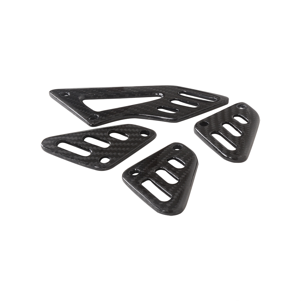4PCS Carbon Fiber Motorcycle H - Crepe Pan Carbon ulasan dan harga