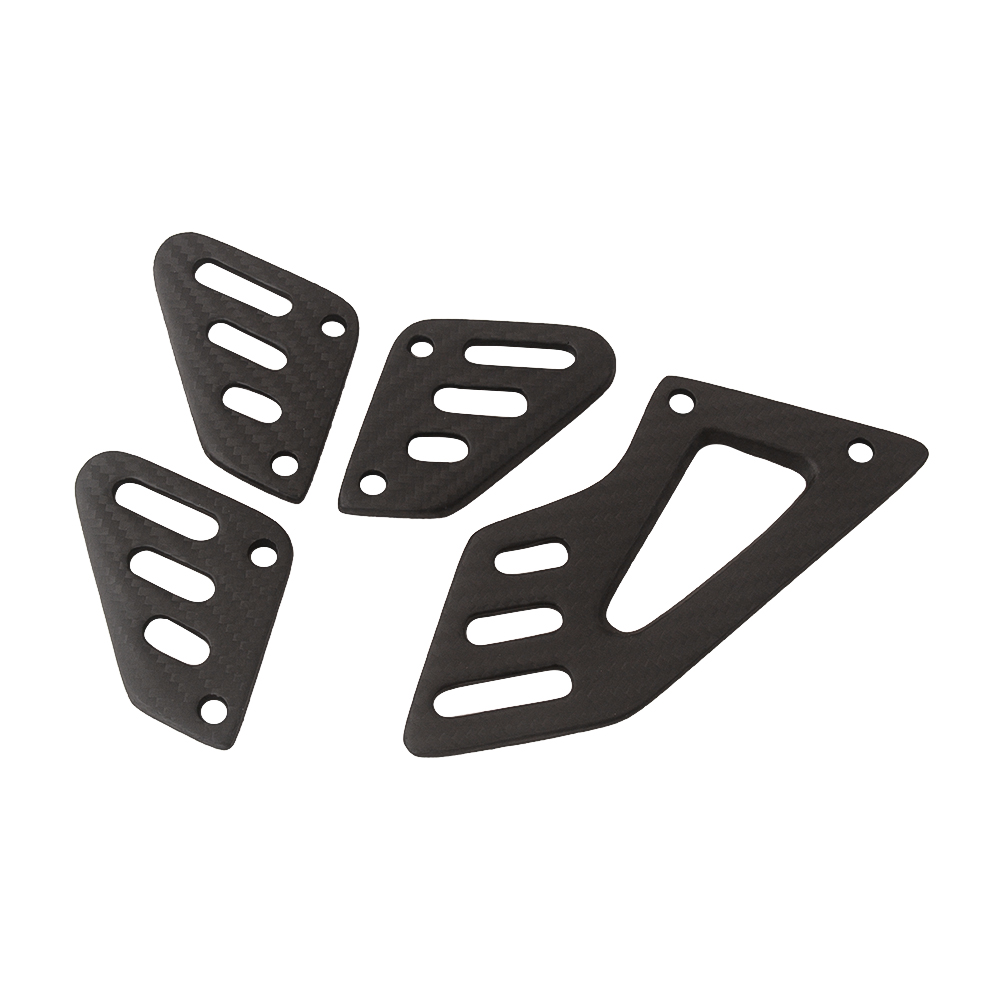 4PCS Carbon Fiber Motorcycle H - Crepe Pan Carbon ulasan dan harga